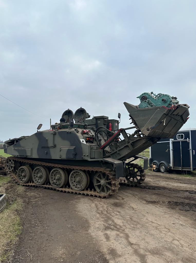 Combat Engineering Tractor